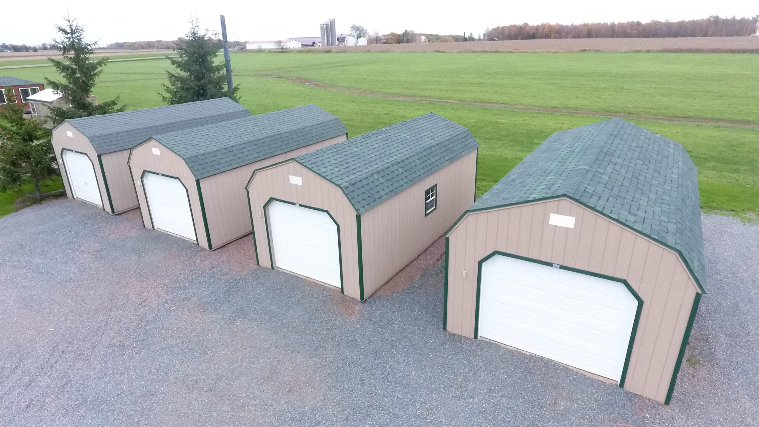 Wisconsin's Portable Storage Building Manufacturing Facility Sheds