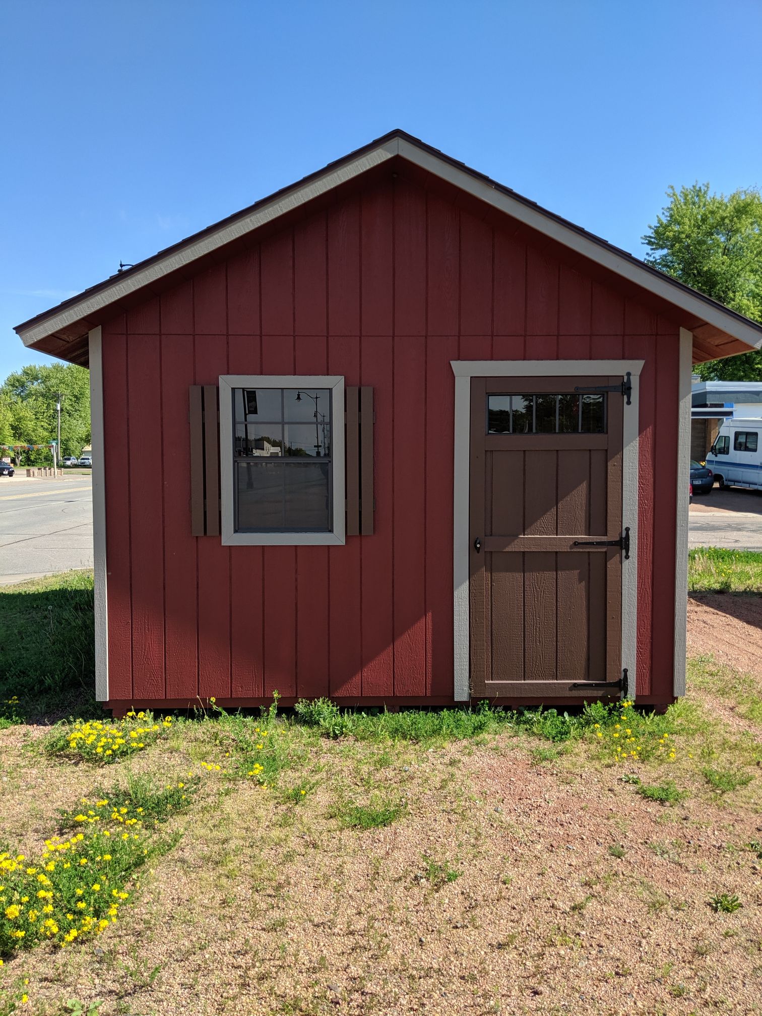 12x16 utility gable sku: sd167 - sheds delivered barns