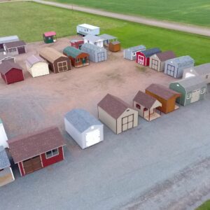 Portable Sheds for sale Manufacturing Facility Lot In Wisconsin