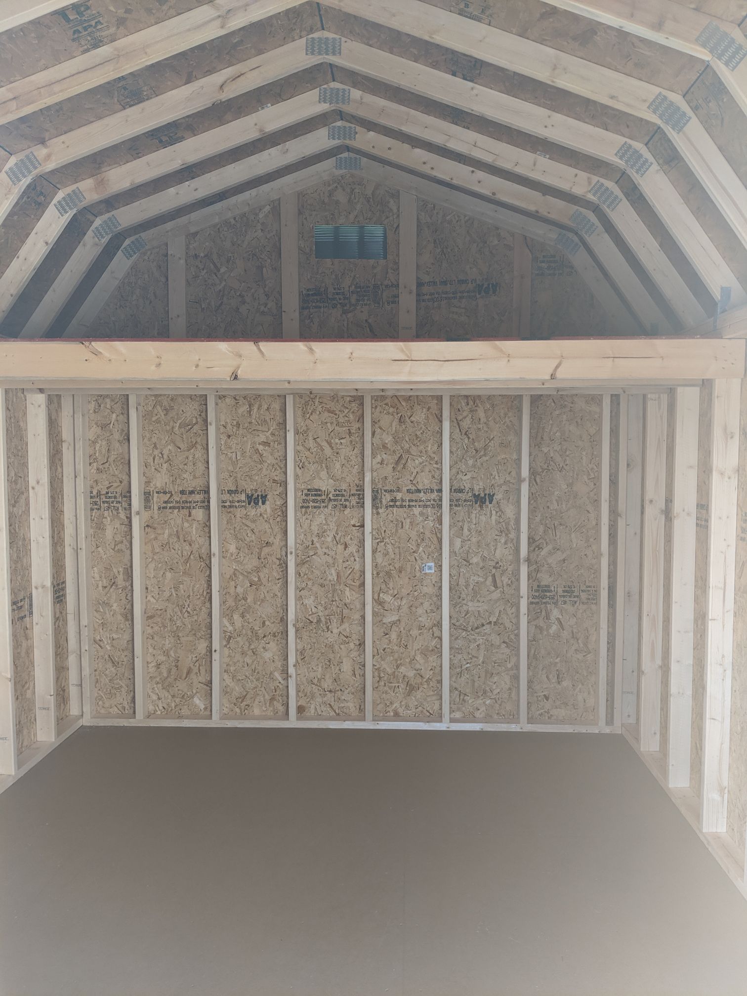 Storage Shed With Loft 