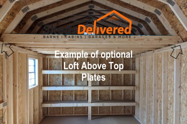 loft above top plate