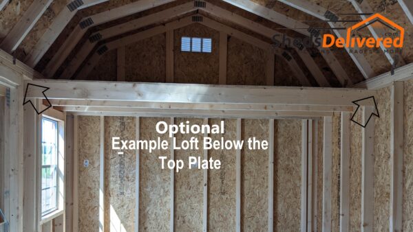 loft below top plate