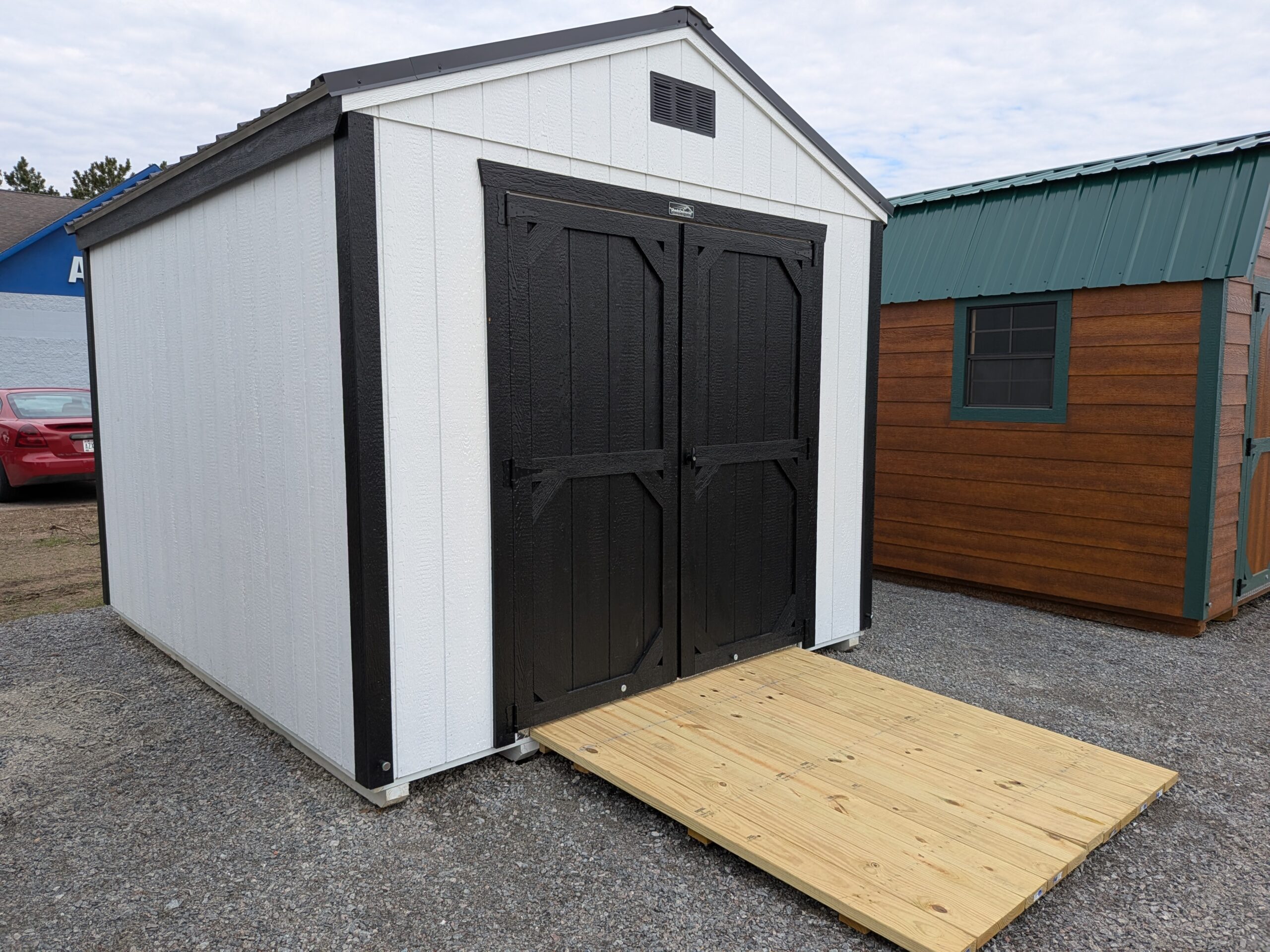 Shed with Ramp