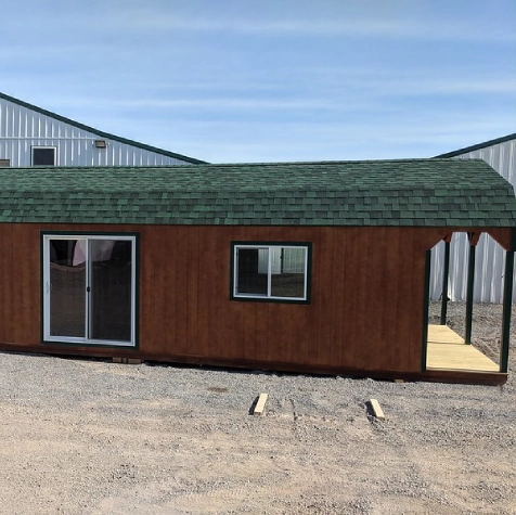portable outdoor lofted dutch barn