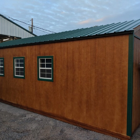 portable outdoor lofted dutch barn